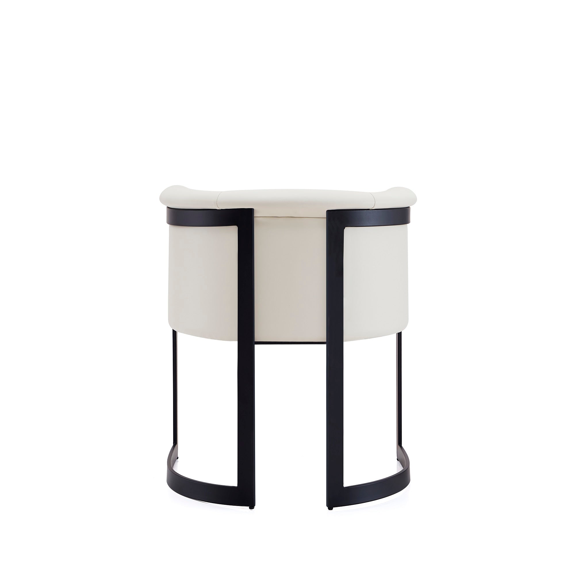 Corso Metal Vegan Leather Dining Chair