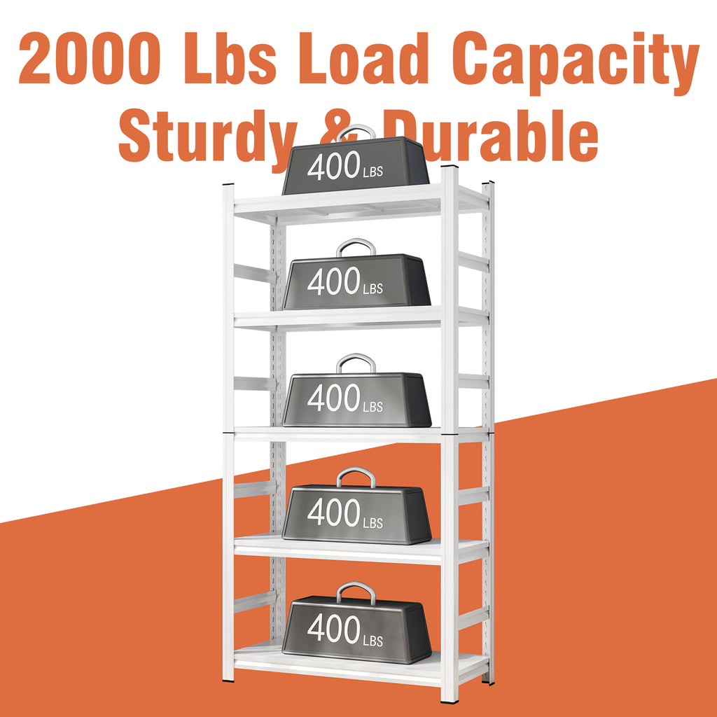 71" H Adjustable Storage Rack