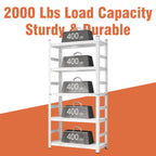 71" H Adjustable Storage Rack