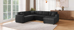 Oversized Sectional Sofa with Chaise Lounge