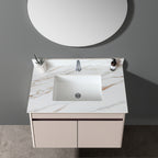 37 Inch Carrara Marble Vanity Top with Undermount Sink