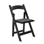 Upholstered Folding Chair Set of 4