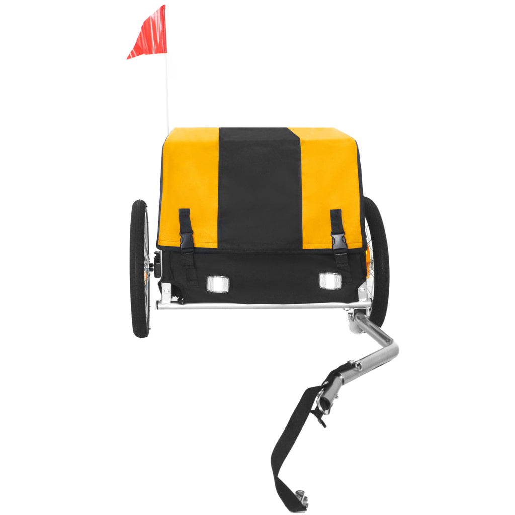 Heavy-Duty Bike Cargo Trailer with Waterproof Cover
