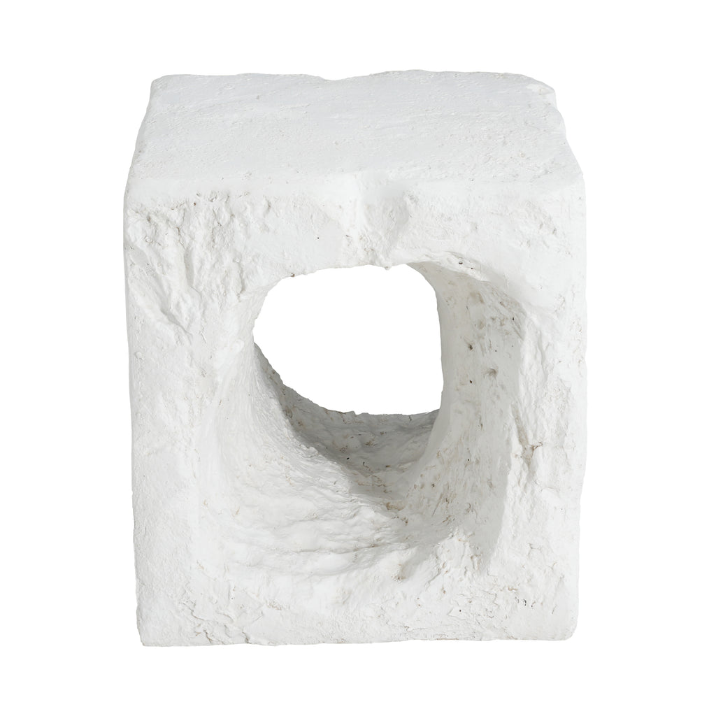Lyra Outdoor Patio Karst Cave Inspired MGO Side Table