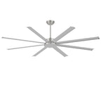 72 Inch Industrial PM DC Motor Ceiling Fan with Light
