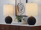 23" Contemporary Polyresin Table Lamp in Matte