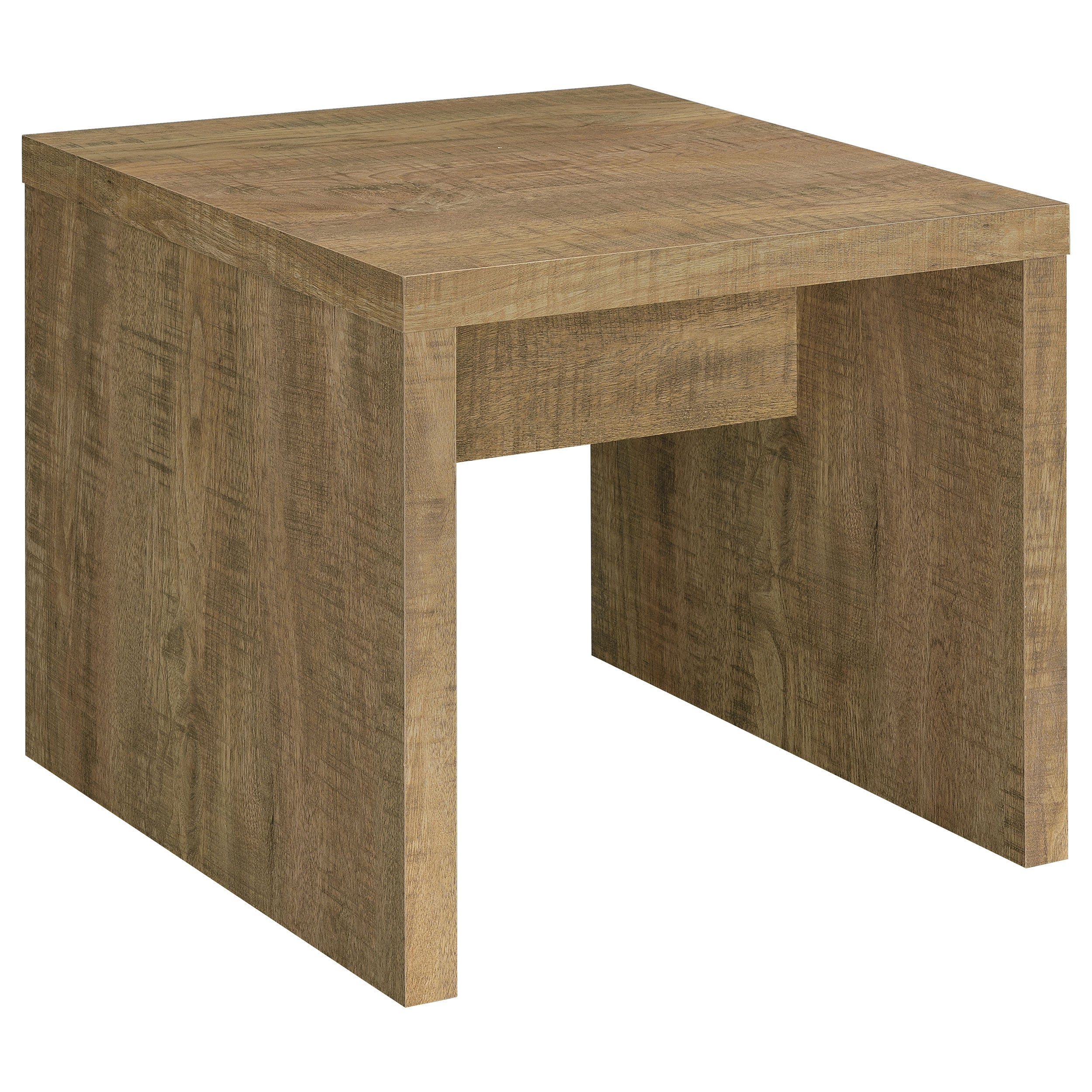 Brianna Mango Square Engineered Wood End Table