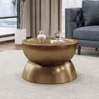 Metal Hammered Coffee Table