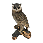 Simulated Owl Resin Garden Statue