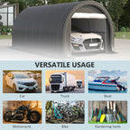 Outsunny 10' x 16' Heavy Duty Carport Garage Storage Tent
