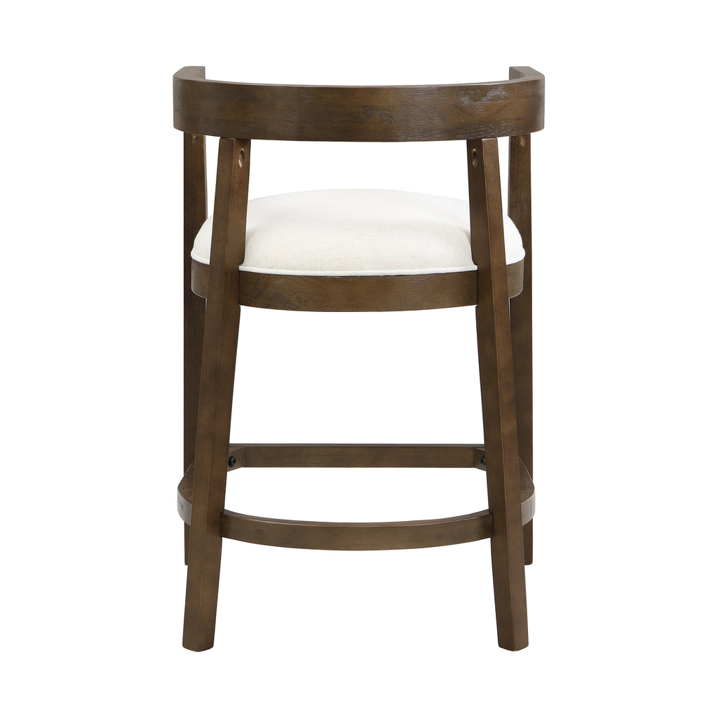 Rubberwood Counter Stool Set of 2