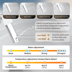 Smart Toilet with Built-in Bidet Seat