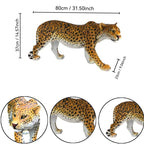 Realistic Leopard Garden Statue