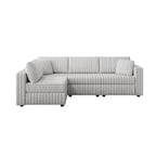 106.3" Soft L-Shaped 4-Person Sofa