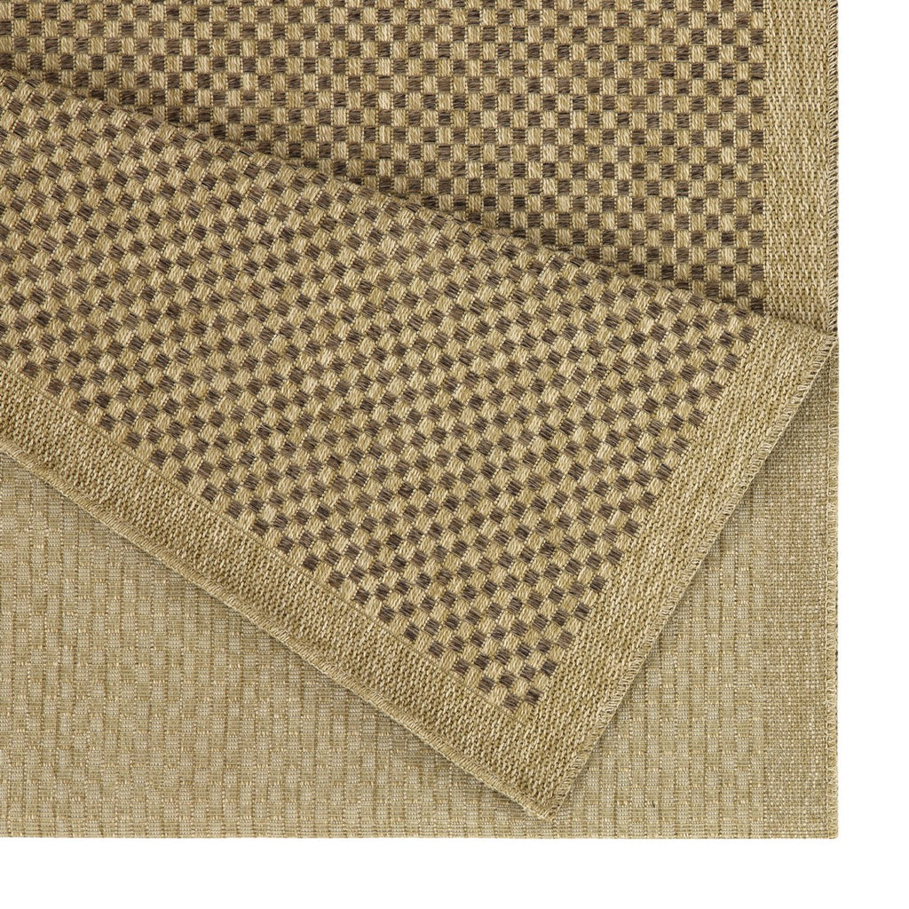 Earth GC_NTL1005 Jute/Mocha Indoor/Outdoor Area Rug