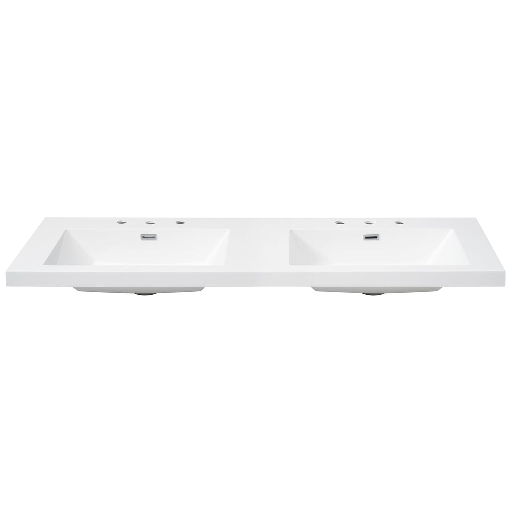 60" Resin Basin for Bathroom Vanity
