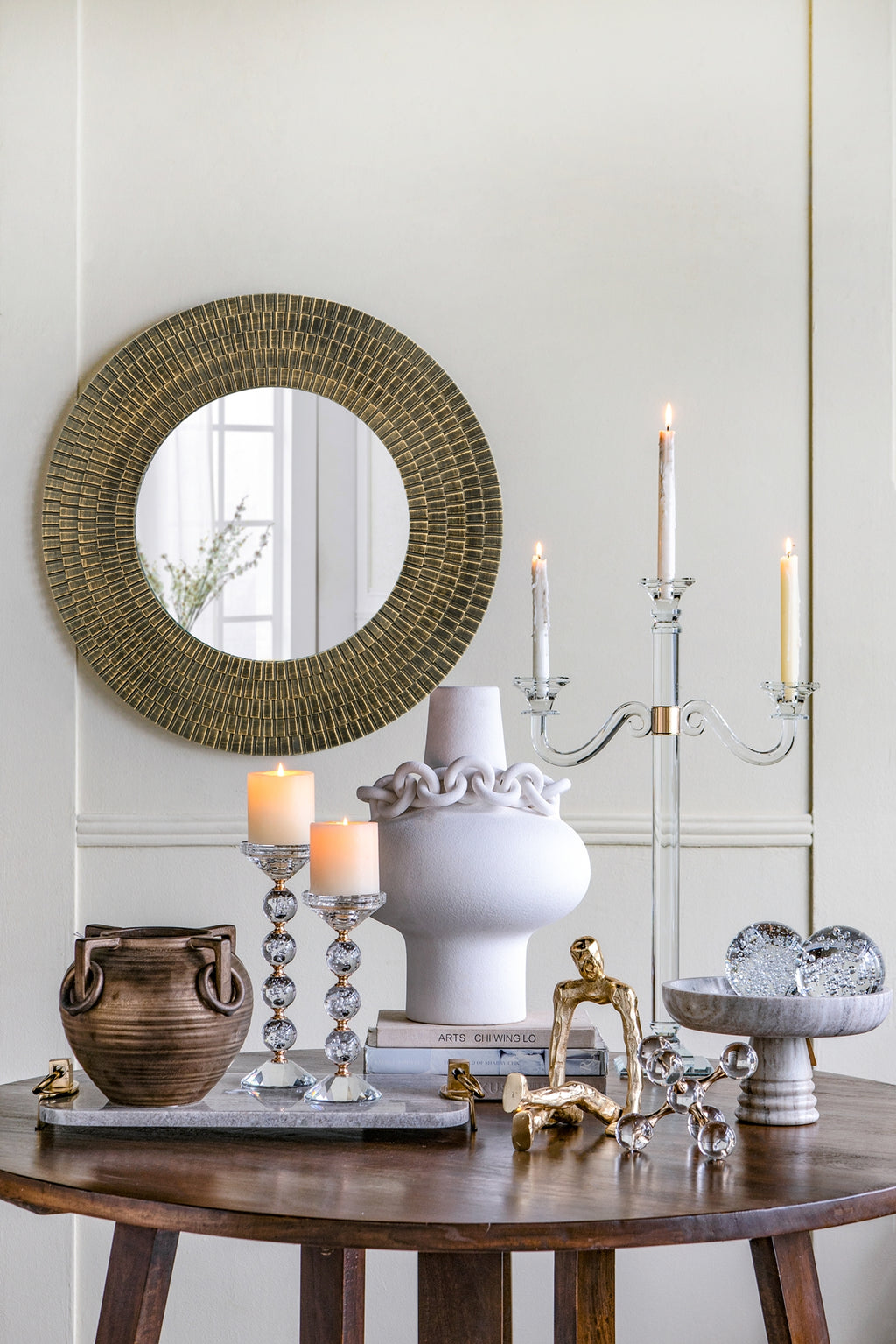 D29.5" Round Wall Mirror