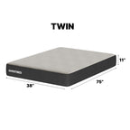 GhostBed Essential 11" Twin Foam Mattress