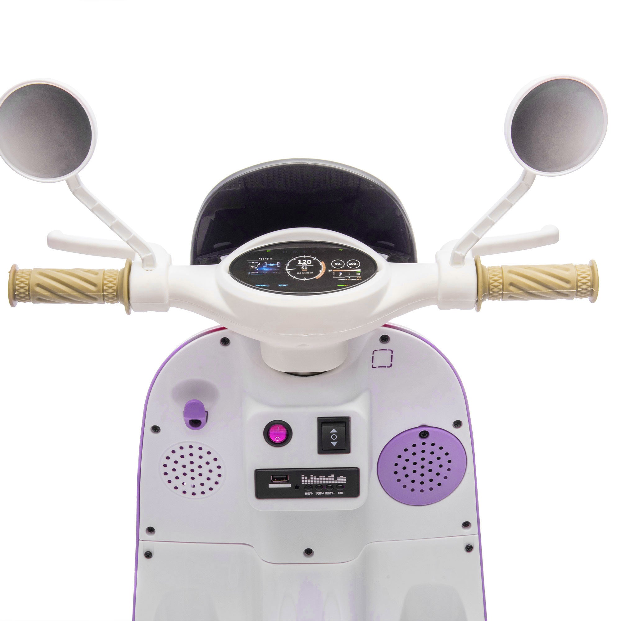 12V Two Motors Kids Ride On Electric Motorcycle