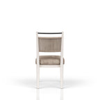 Rope Back Chair - Vanilla / Carmel (Set of 2)