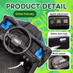 24V Kids Ride On UTV with Bluetooth and Music
