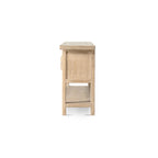 Rowan 78.5" Solid Reclaimed Pine Sideboard with Lower Shelf Heritage Light