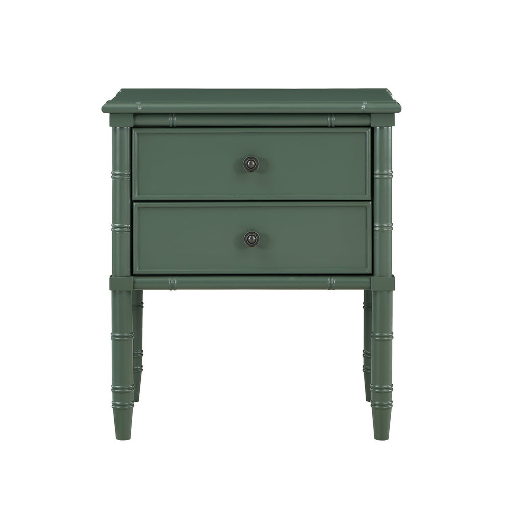 Emmett 2 Drawer Nightstand - Vintage