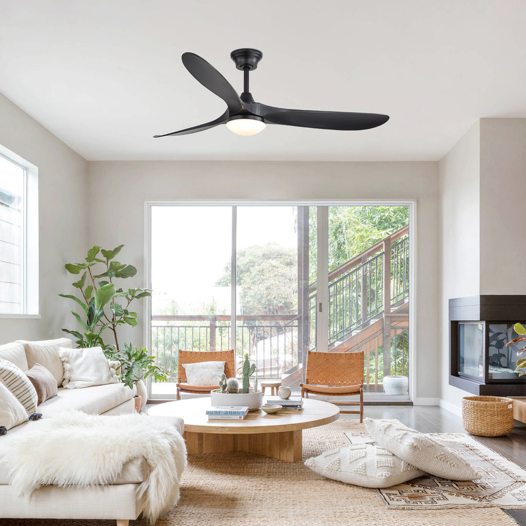 60 Inch Smart Ceiling Fan with Lights