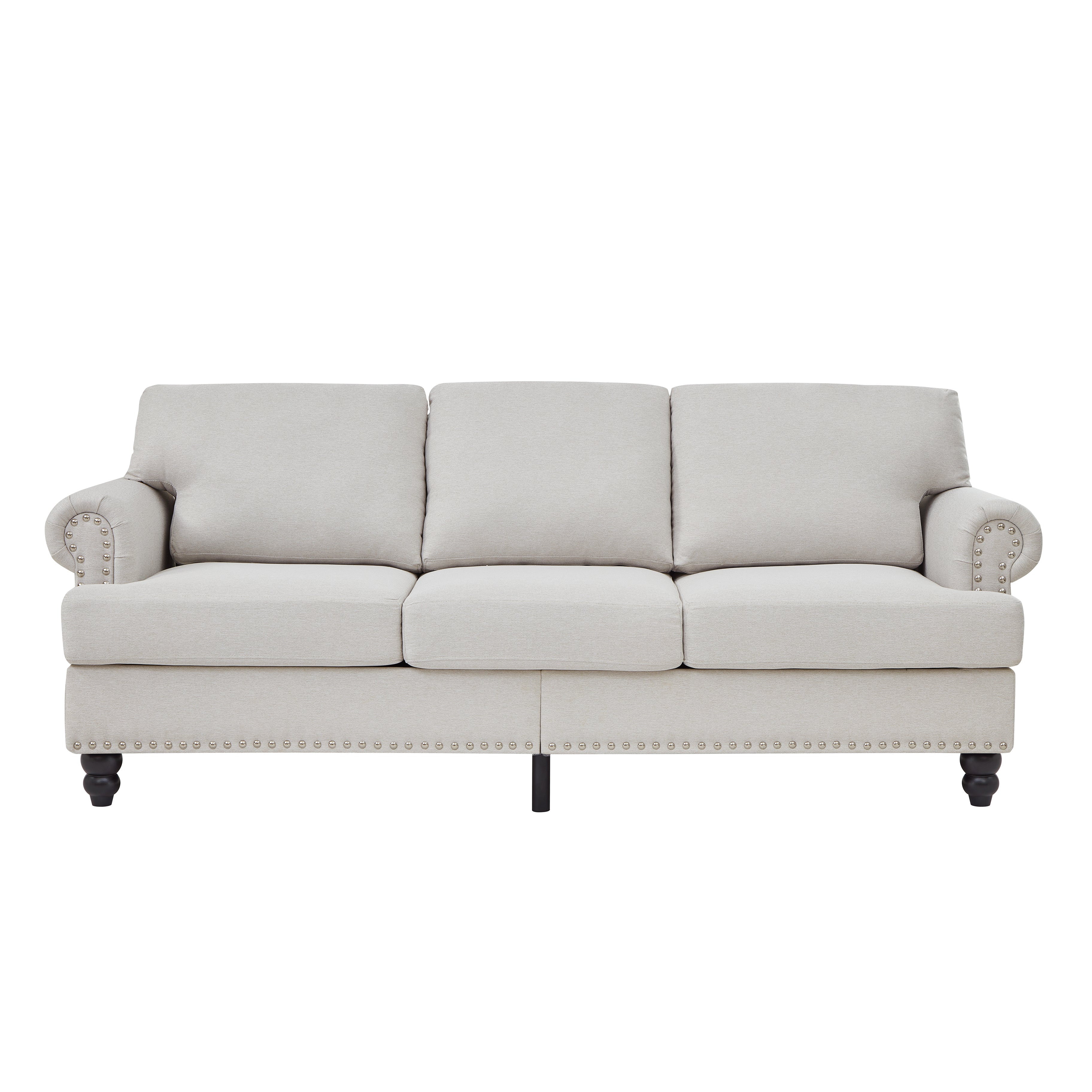 83" Modern Classic Design Three Seater Sofa