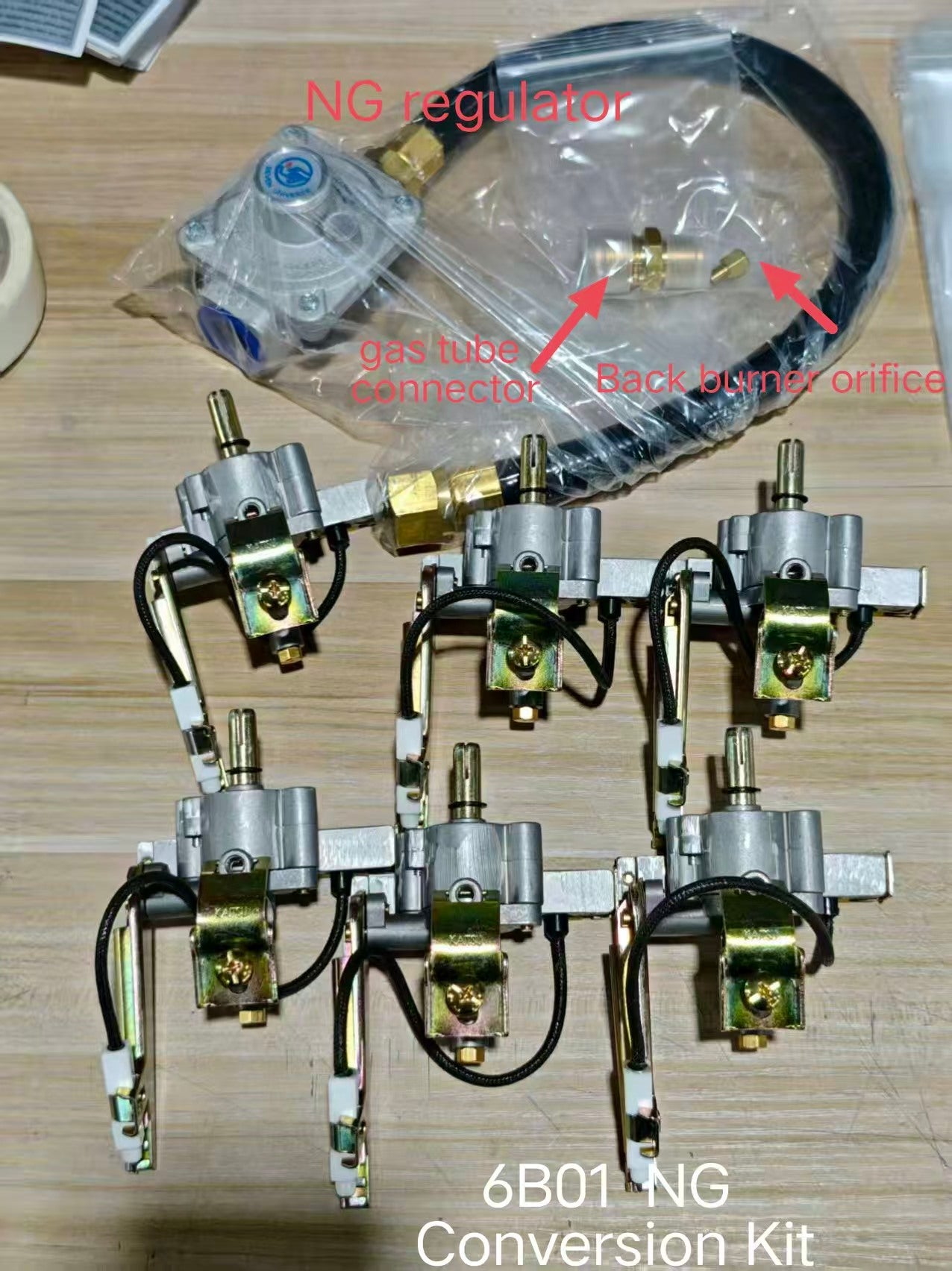 6B01 Propane to Natural Gas Converter