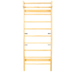 Wooden Swedish Ladder Stall Bars Set for Physical Therapy & Gymnastics