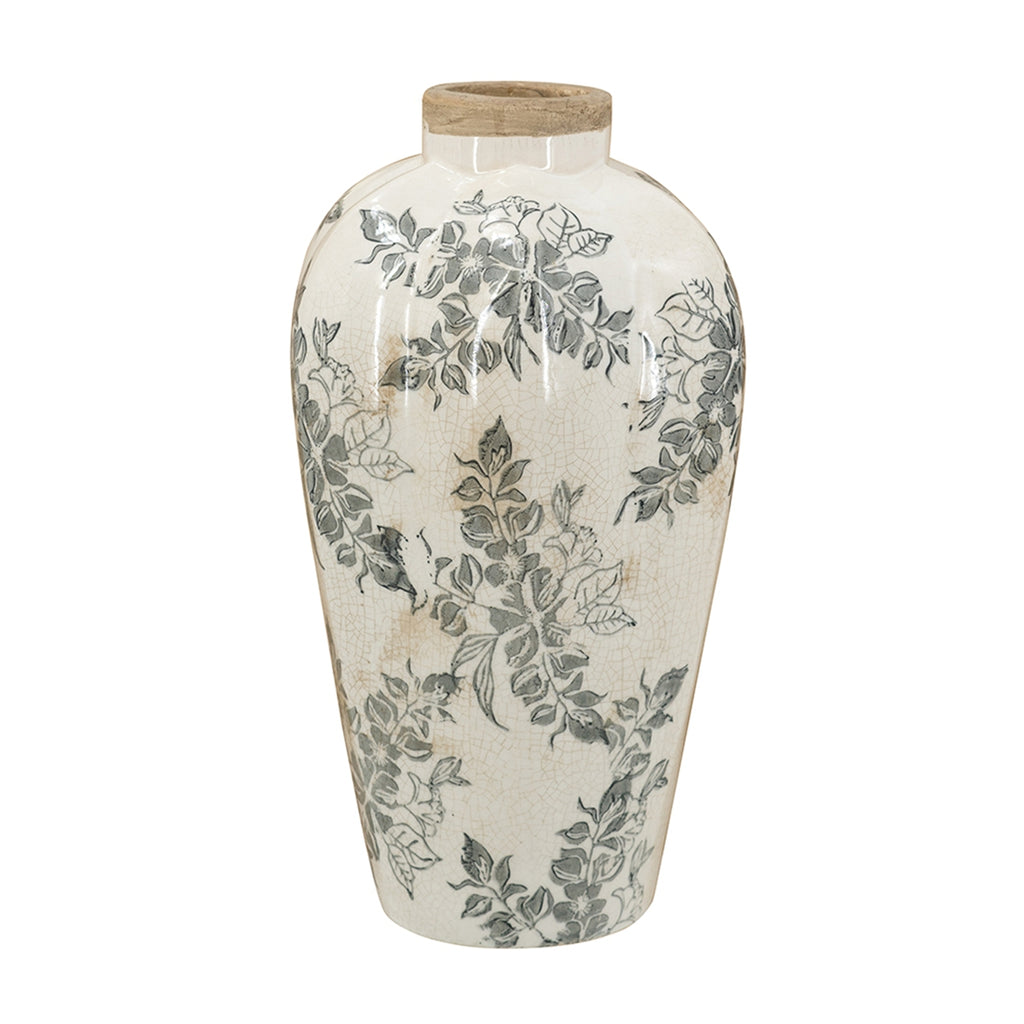 Vintage European Ceramic Accent Vase