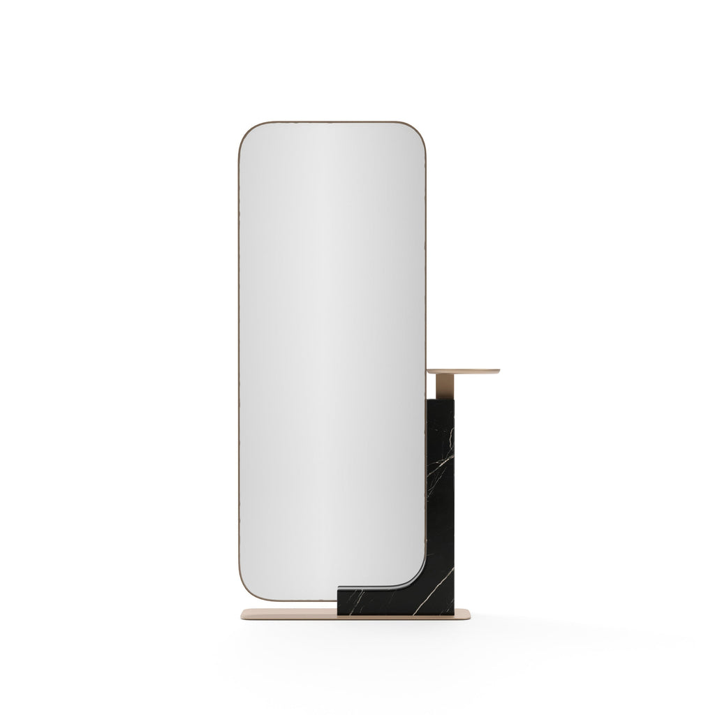 Overlap Floor Mirror