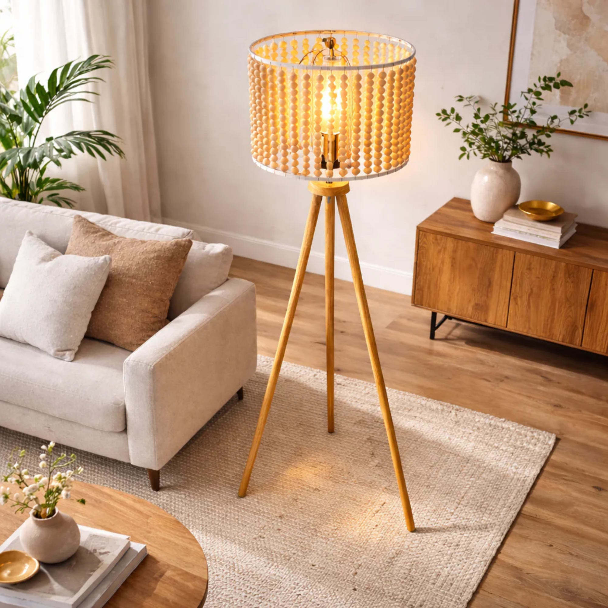 Brillo Three Legged Floor Lamp