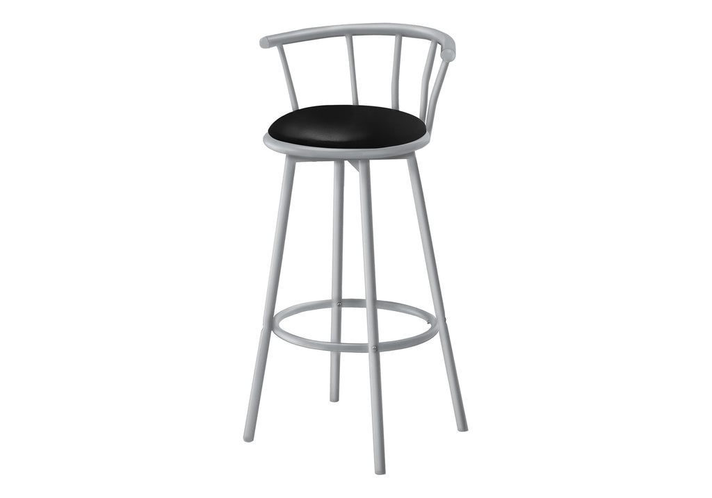 Barstool, Set Of 2, Swivel, Bar Height