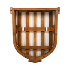 Set of 2 Premium Acacia Wood Outdoor Club Chair