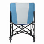 Rolling Ball Storage Cart with Wheels, Blue/Gray