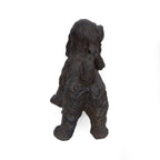Josie Dog Cast Stone Garden Statue, Outdoor Cocker Spaniel
