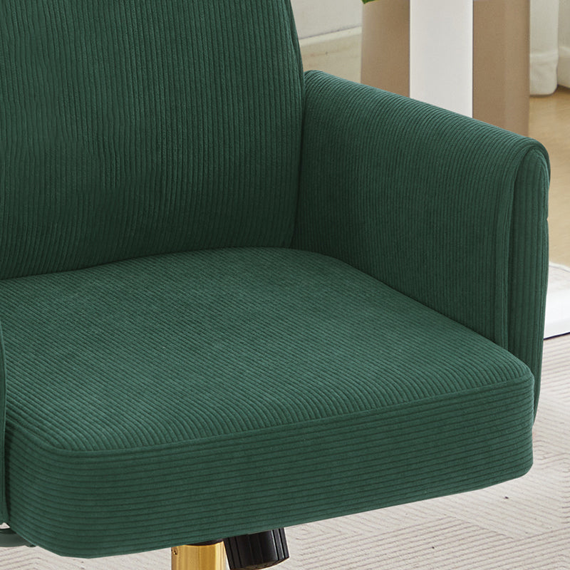 Mid-Back Liftable Office Chair in Green