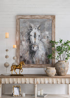 Hand-Painted Horse Artwork