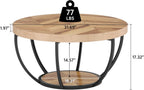 Round Coffee Table, 31.7"