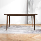 Carlos Solid Wood Dining Table and 4 Side Chairs