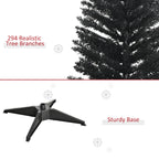 HOMCOM 5' Artificial Pencil Christmas Tree