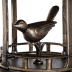Outsunny 3-in-1 Garden Bird Bath Bowl Pedestal with Feeder