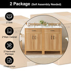 48" Bathroom Vanity with Solid Wood Frame