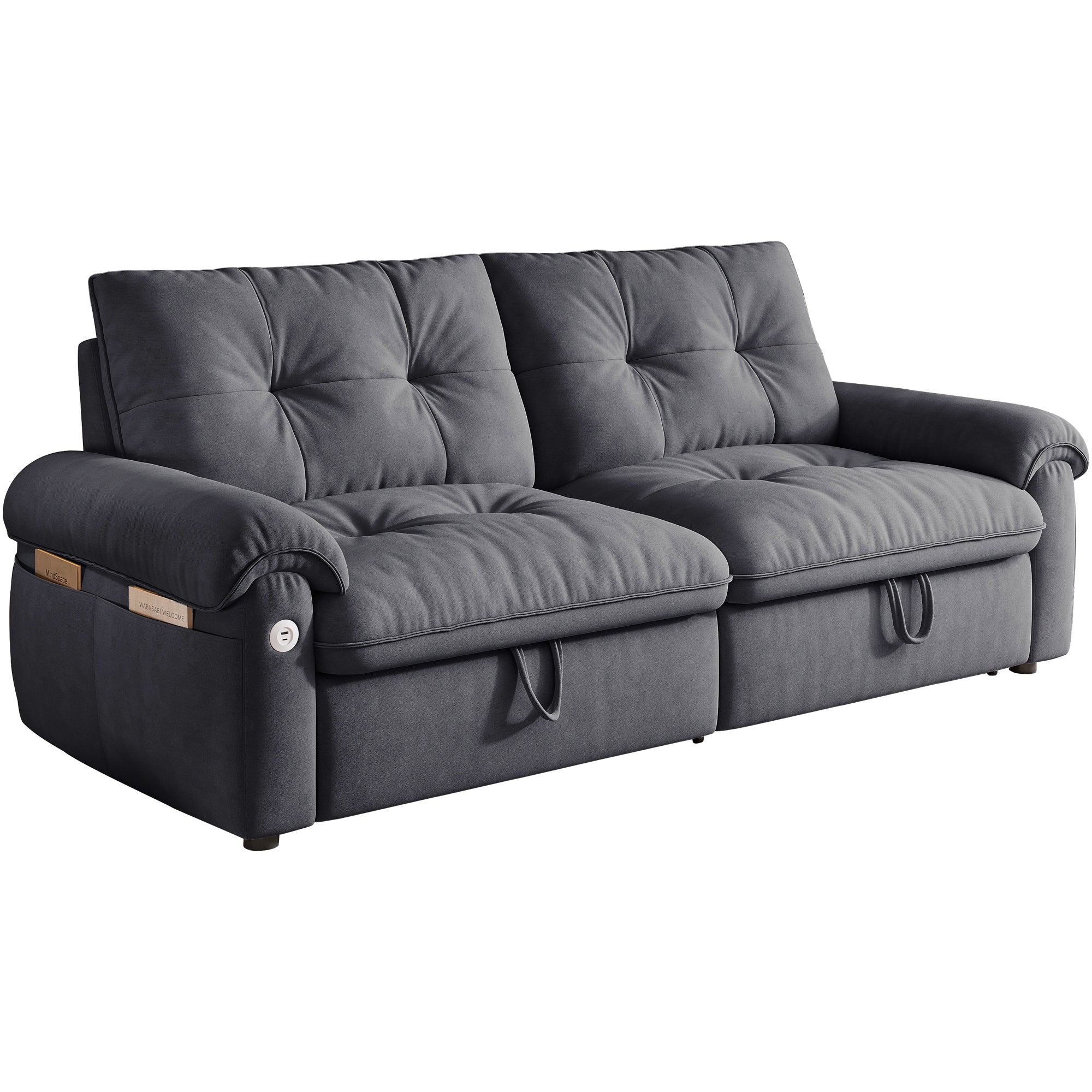 77-Inch Convertible Sofa Bed