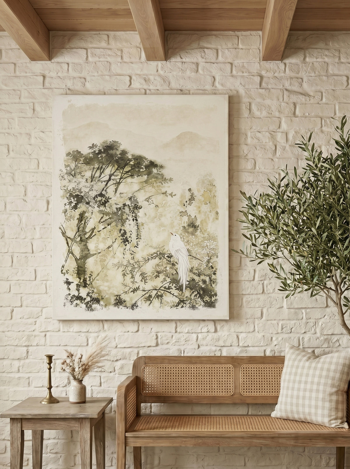 Ethereal Landscape Canvas Print Wall Art