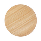 31.5" Oak Color Top Tulip Table