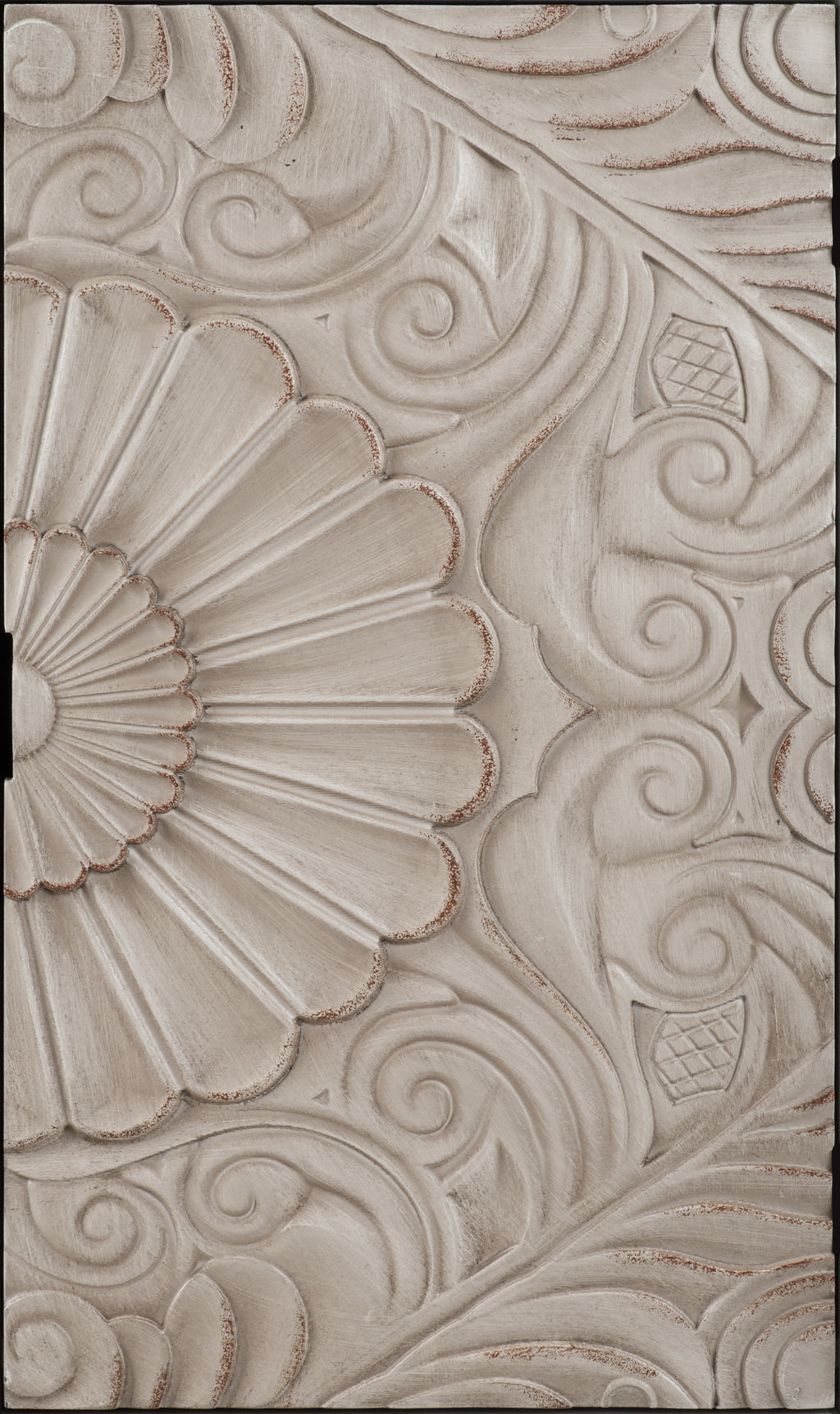 Hand-Carved Accent Cabinet