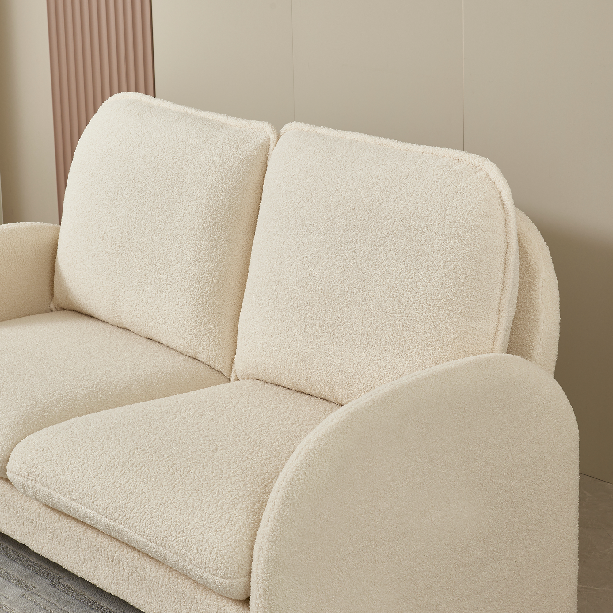 59" Loveseat Sofa Small Couch for Living Room